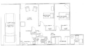 Harrison Estates - 2 Bedroom Duplex with Carport